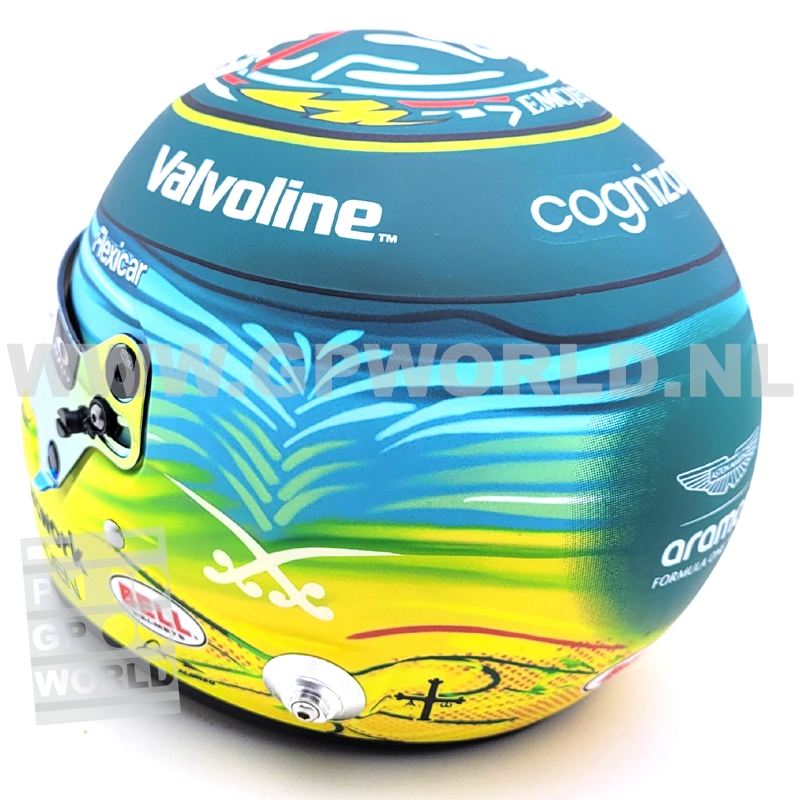 2025 helmet Fernando Alonso | Saudi Arabia GP