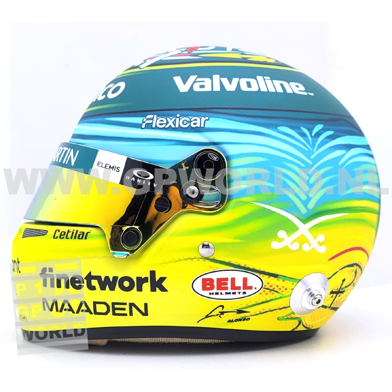 2025 helmet Fernando Alonso | Saudi Arabia GP
