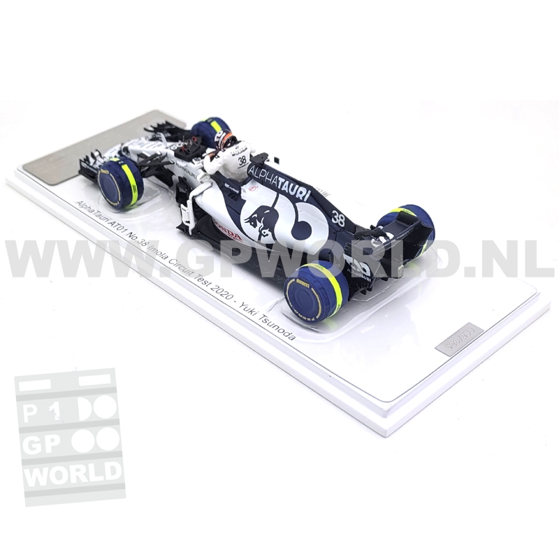 2020 Yuki Tsunoda | Test - 1/43 Spark Models (special) - GPworld