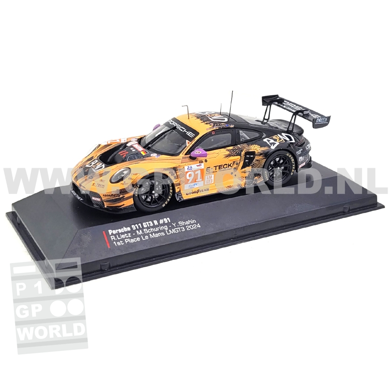 2024 Porsche 911 GT3 R #91 - 1/43 Ixo Models - GPworld Racing