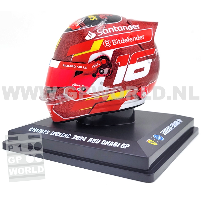 2024 helmet Charles Leclerc | Abu Dhabi GP