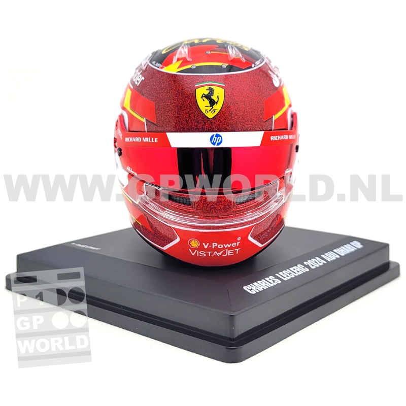 2024 helmet Charles Leclerc | Abu Dhabi GP