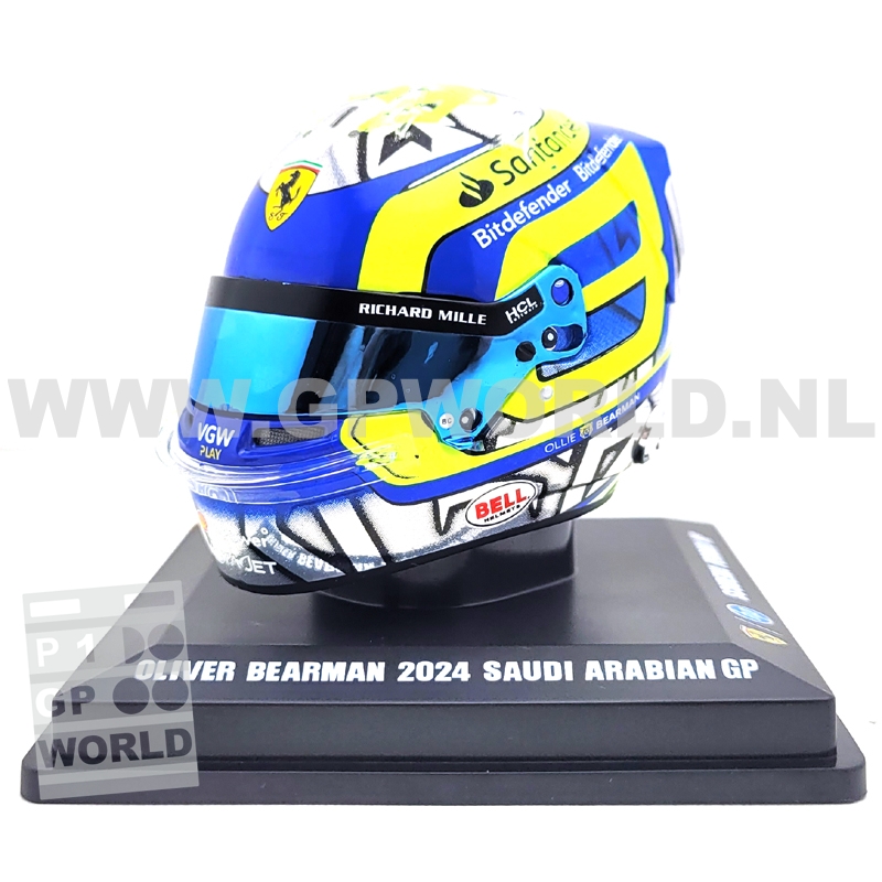 2024 helmet Oliver Bearman | Saudi Arabia GP