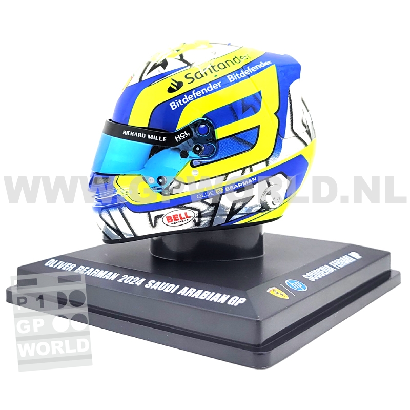 2024 helmet Oliver Bearman | Saudi Arabia GP