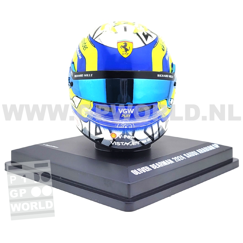 2024 helmet Oliver Bearman | Saudi Arabia GP