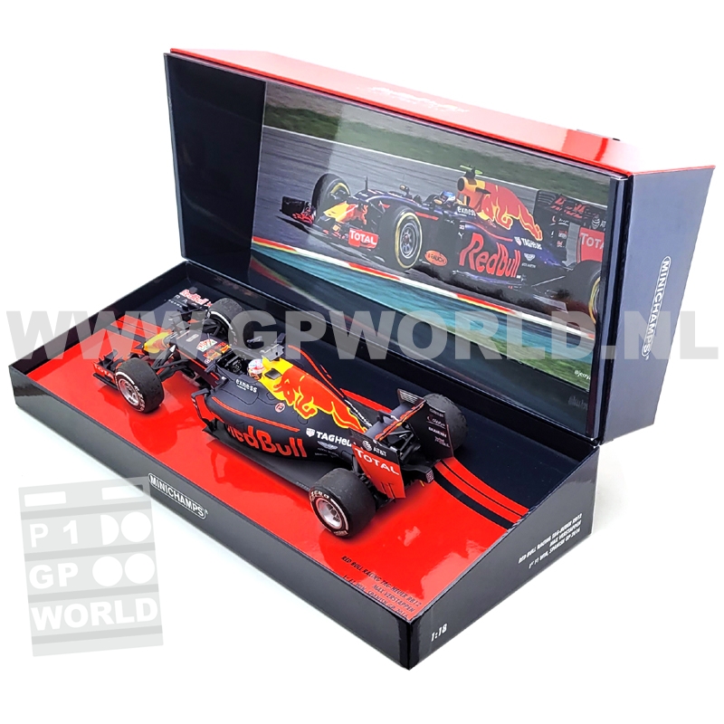REDBULL RB12 VERSTAPPEN First Win Spanish GP F1 2016 Minichamps 1/18