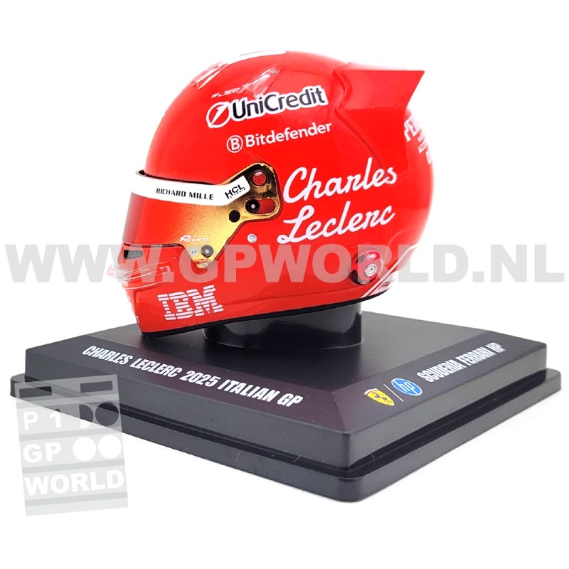 2025 helmet Charles Leclerc | Italian GP