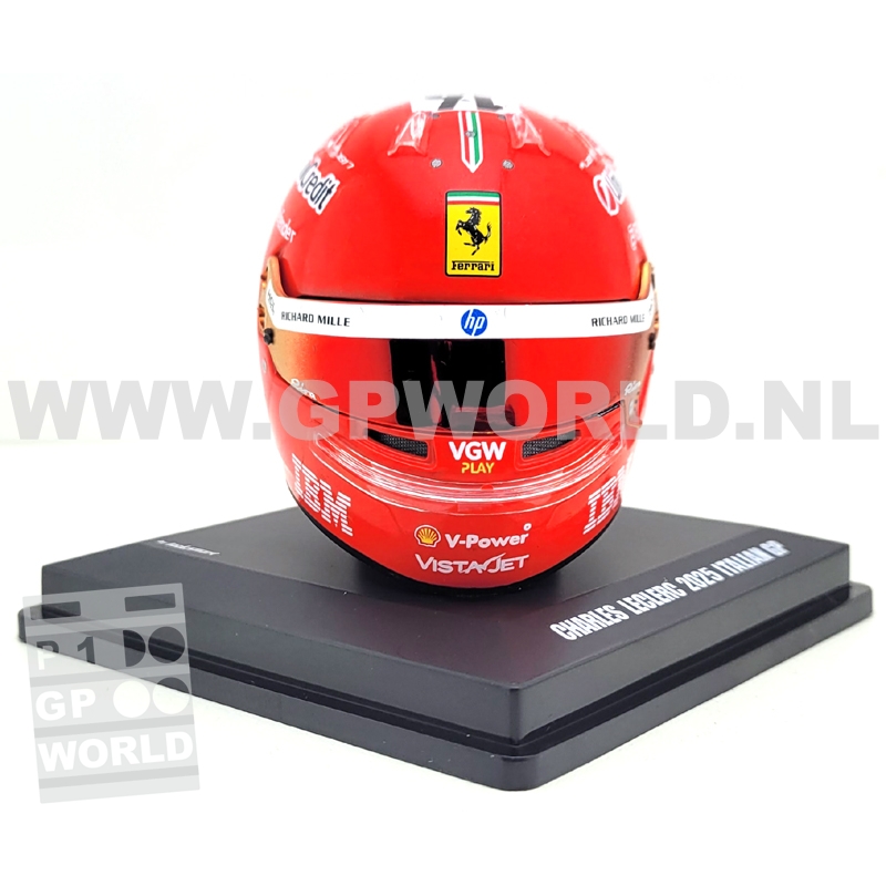 2025 helmet Charles Leclerc | Italian GP