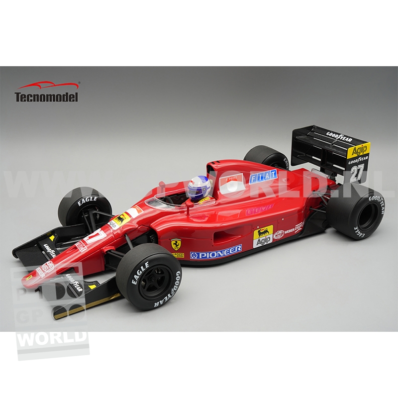 1991 Alain Prost | Monaco GP - 1/18 TecnoModel - GPworld Racing
