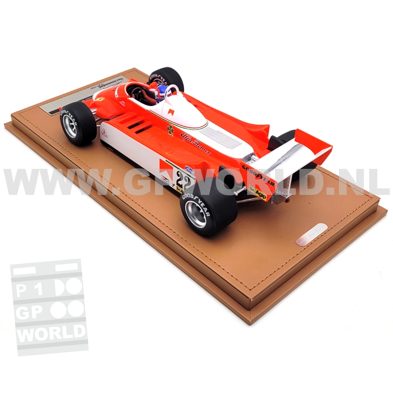 1980 Patrick Depailler | Monaco GP - 1/18 TecnoModel - GPworld Racing ...