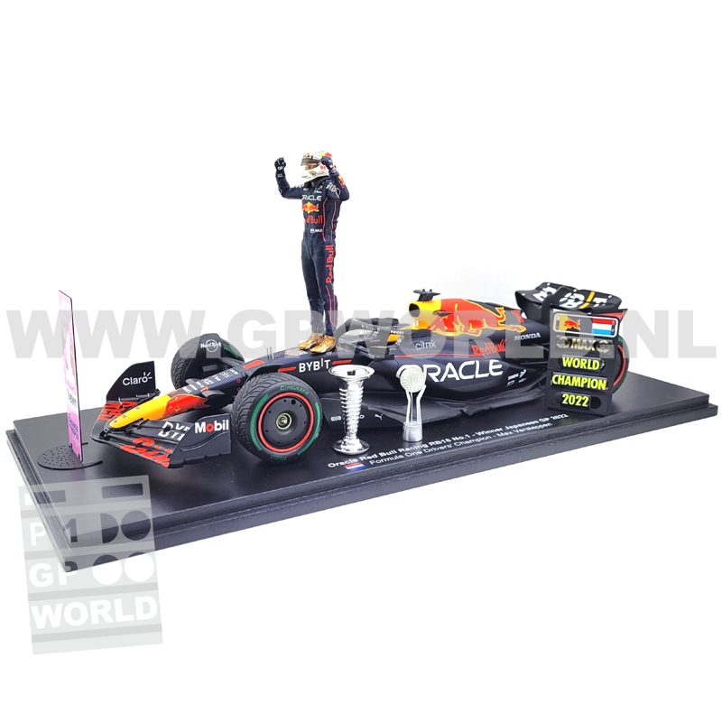 2022 Max Verstappen | World Champion - 1/18 Spark Models - GPworld