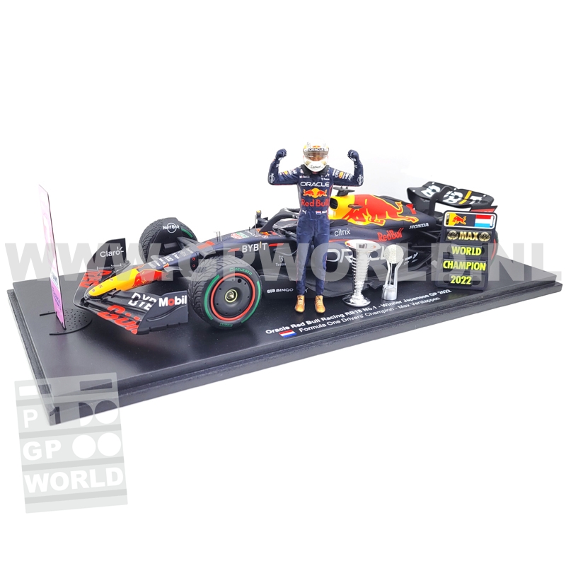 2022 Max Verstappen | World Champion - 1/18 Spark Models - GPworld