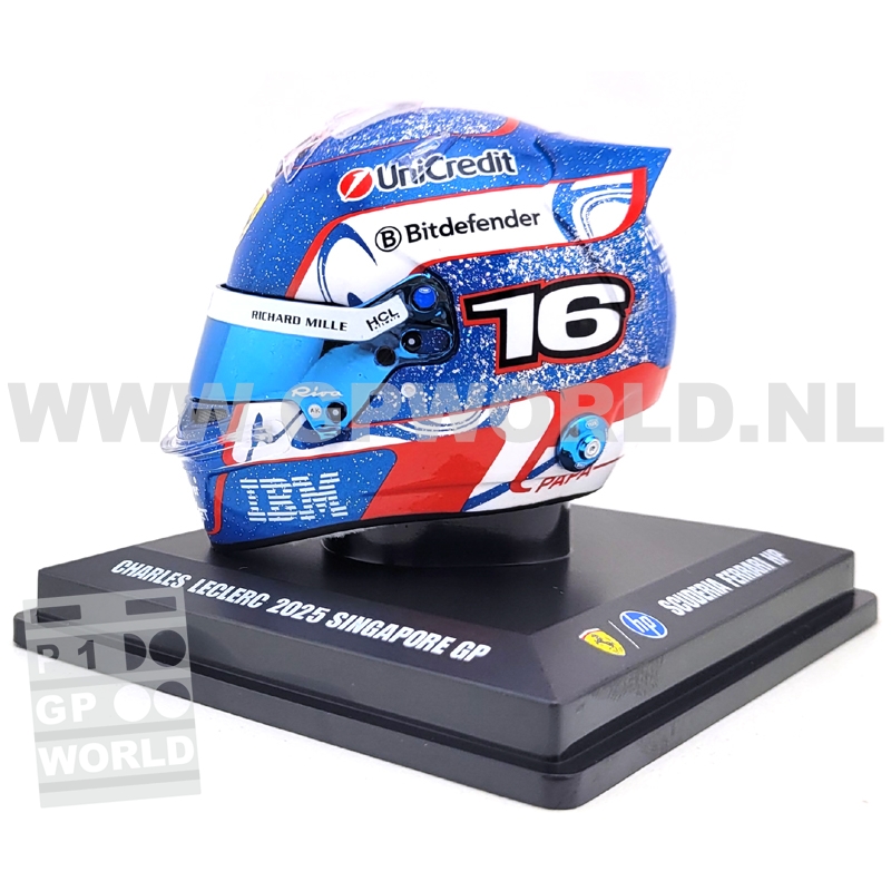 2025 helmet Charles Leclerc | Singapore GP