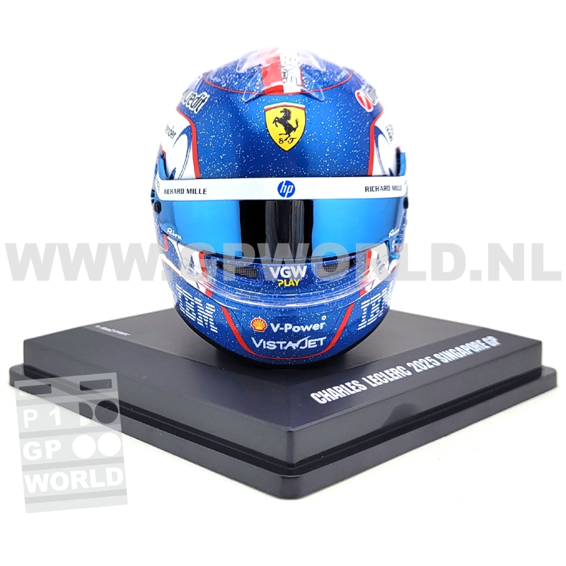 2025 helmet Charles Leclerc | Singapore GP