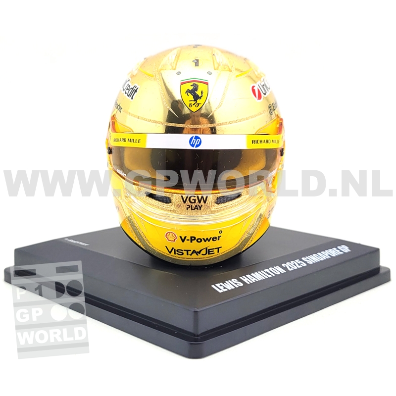 2025 helmet Lewis Hamilton | Singapore GP