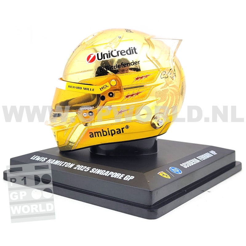2025 helmet Lewis Hamilton | Singapore GP