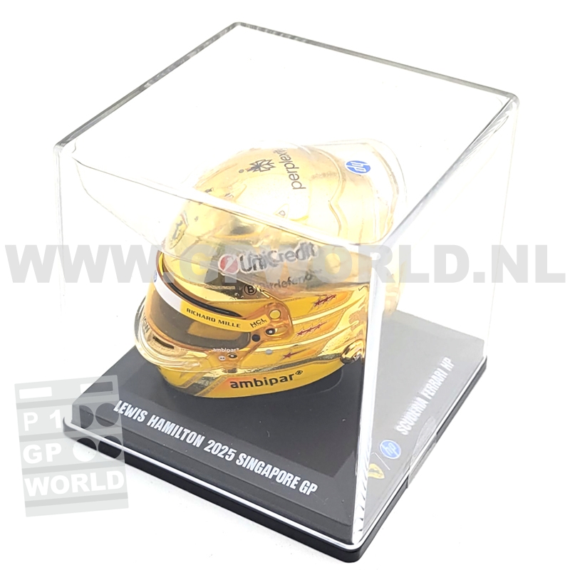 2025 helmet Lewis Hamilton | Singapore GP