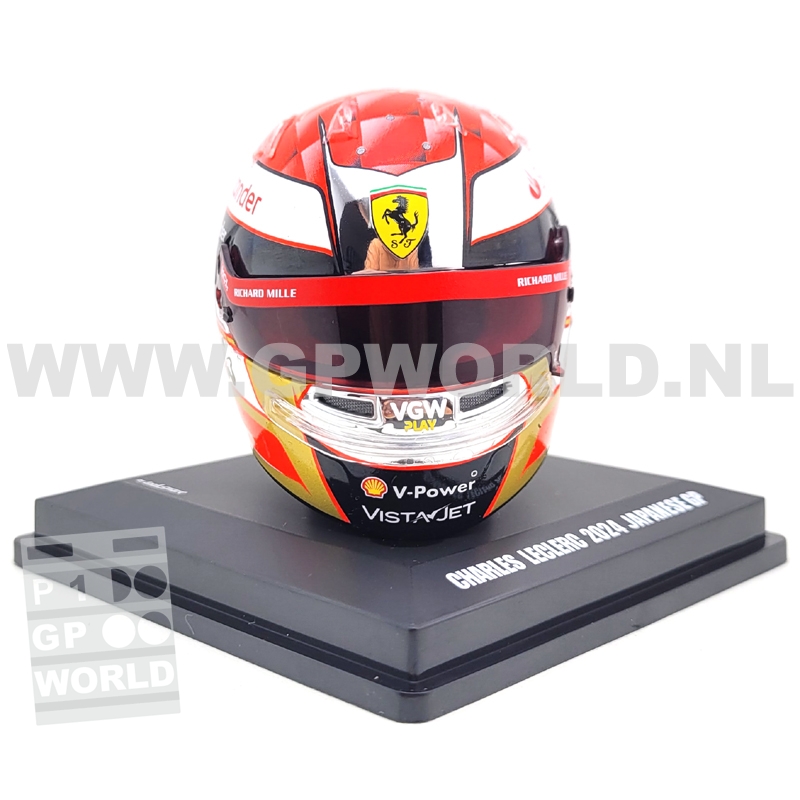 2024 helmet Charles Leclerc | Japanese GP