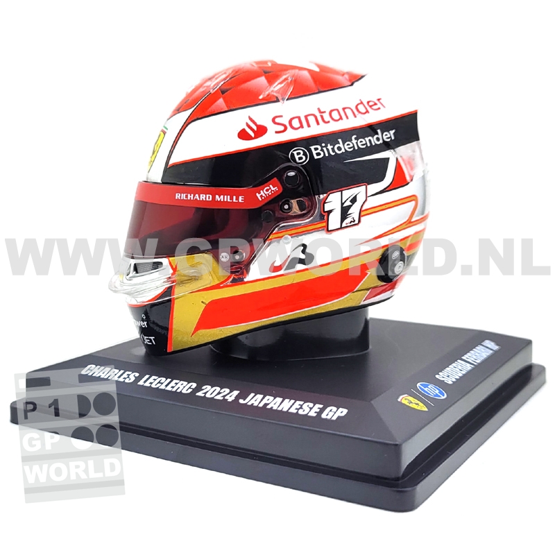 2024 helmet Charles Leclerc | Japanese GP