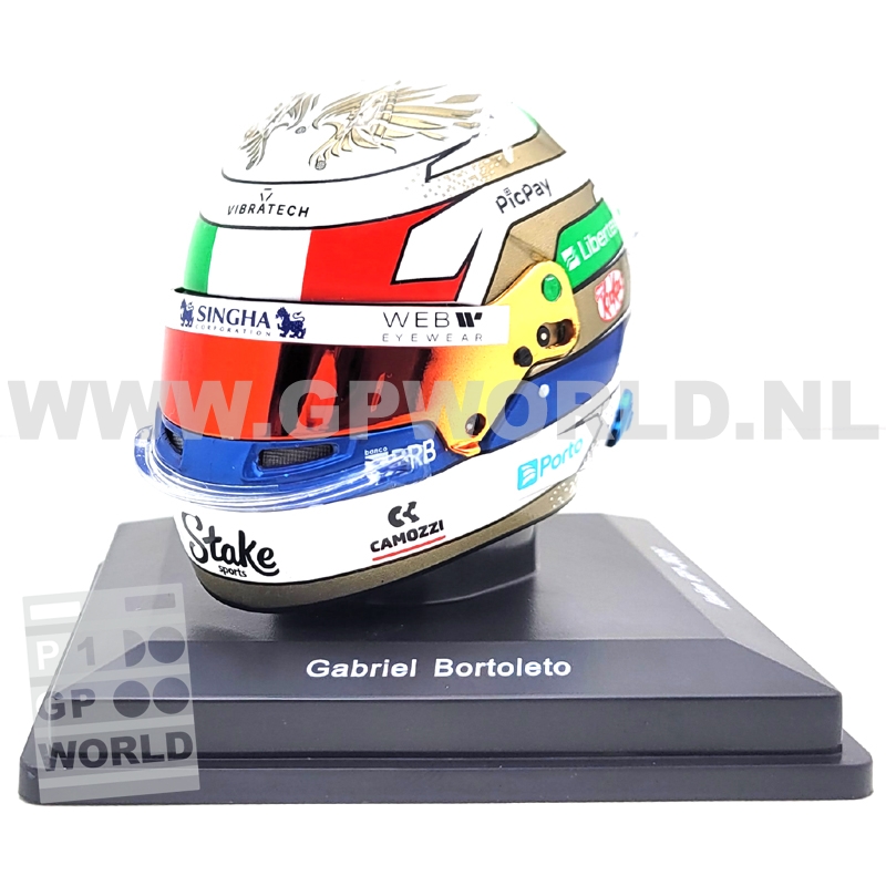2025 helmet Gabriel Bortoleto | Italian GP
