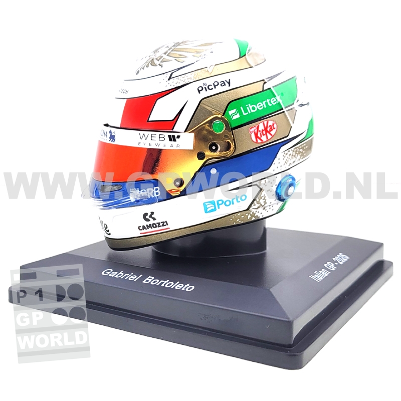 2025 helmet Gabriel Bortoleto | Italian GP
