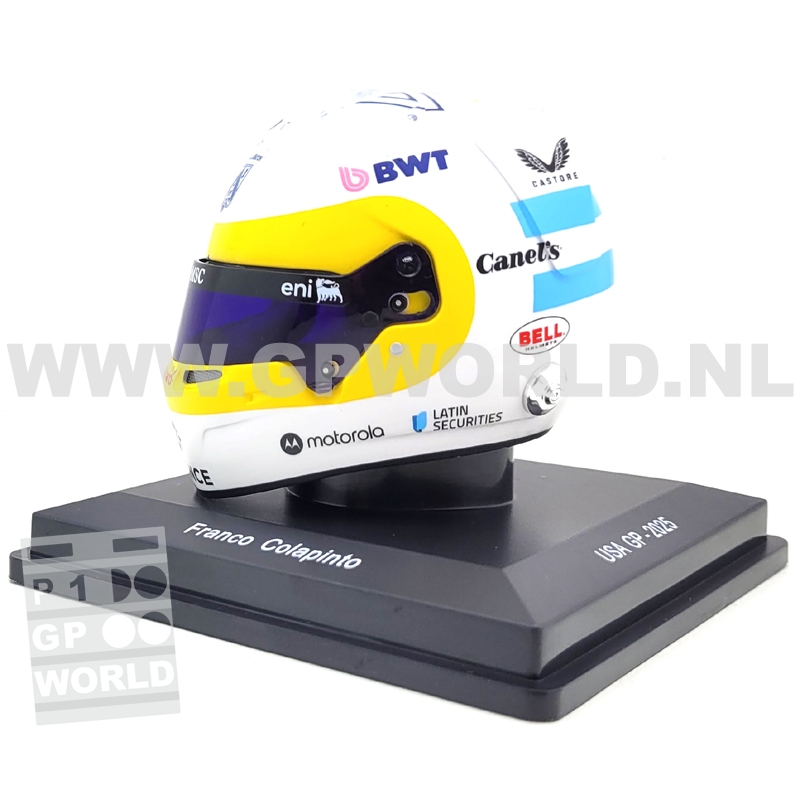 2025 helmet Franco Colapinto | US GP
