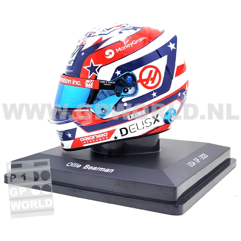 2025 helmet Oliver Bearman | US GP