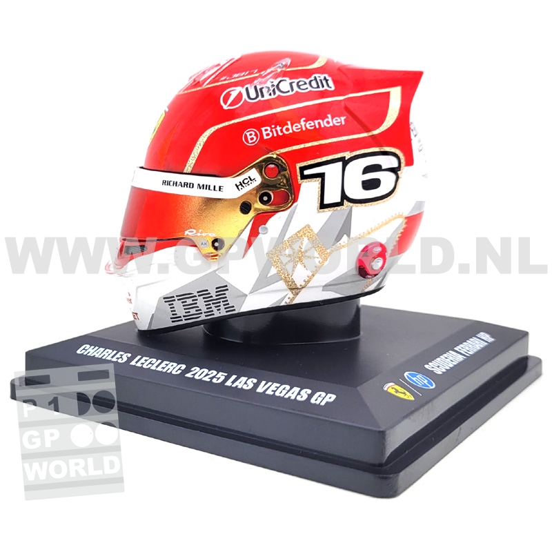2025 helmet Charles Leclerc | Las Vegas GP