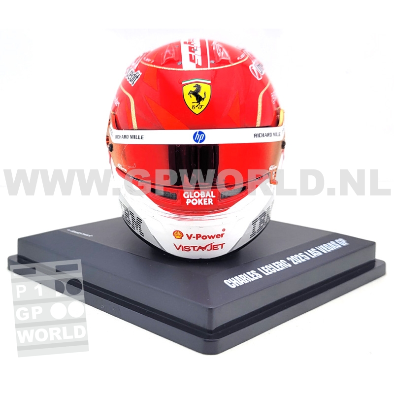 2025 helmet Charles Leclerc | Las Vegas GP