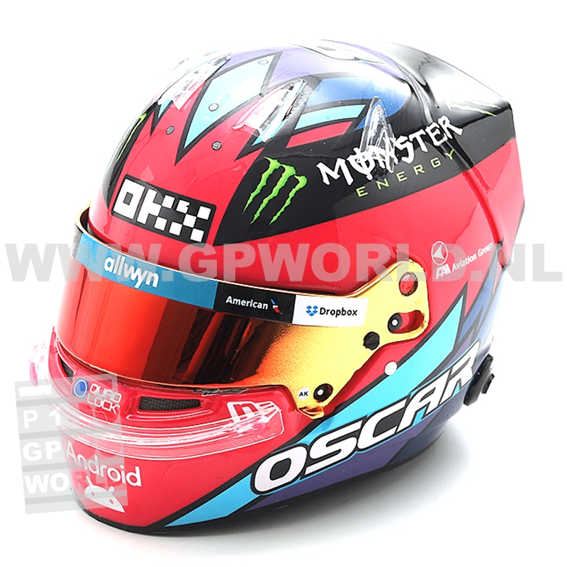 2025 helmet Oscar Piastri | Las Vegas GP