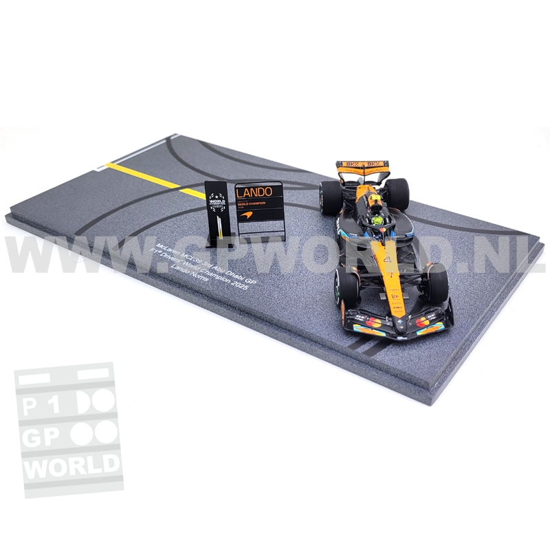 2025 Lando Norris | World Champion - 1/43 Spark Models - GPworld
