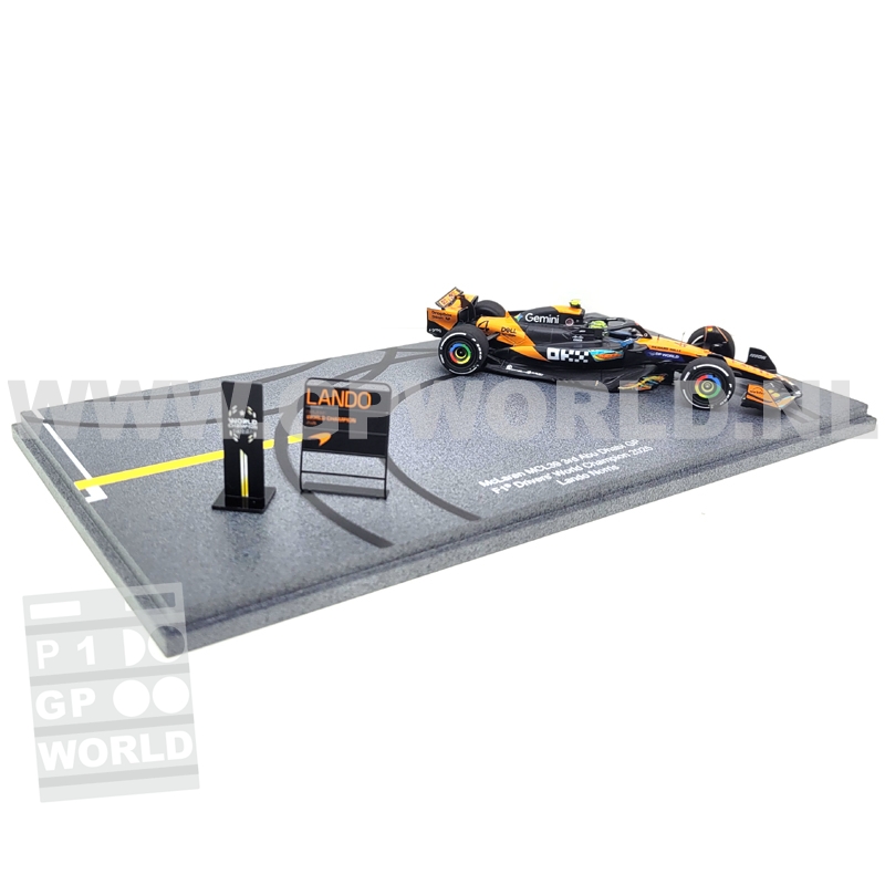 2025 Lando Norris | World Champion - 1/43 Spark Models - GPworld