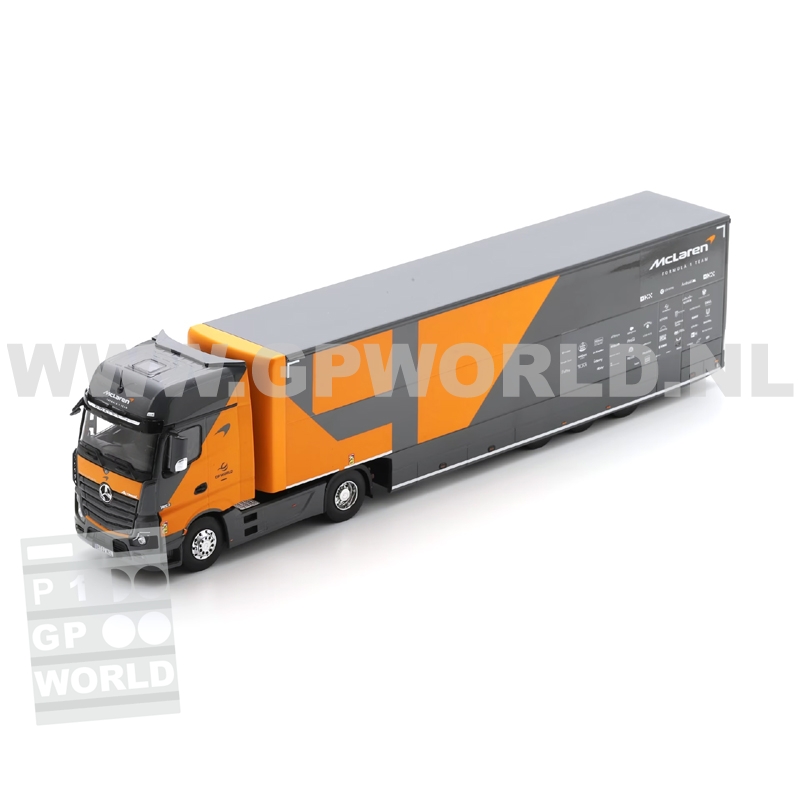 McLaren F1 Team transporter