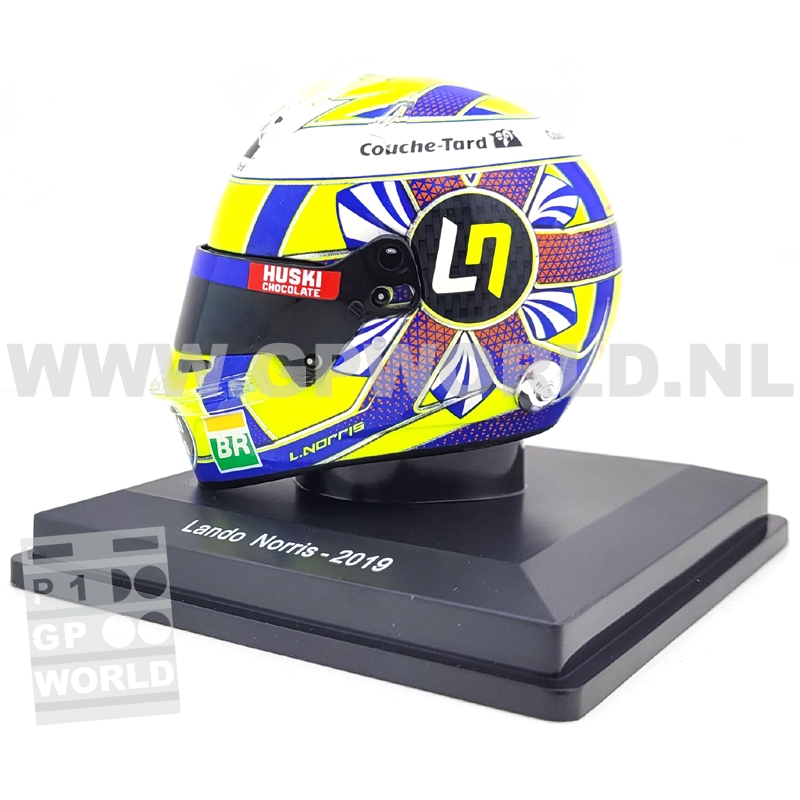 2019 helmet Lando Norris