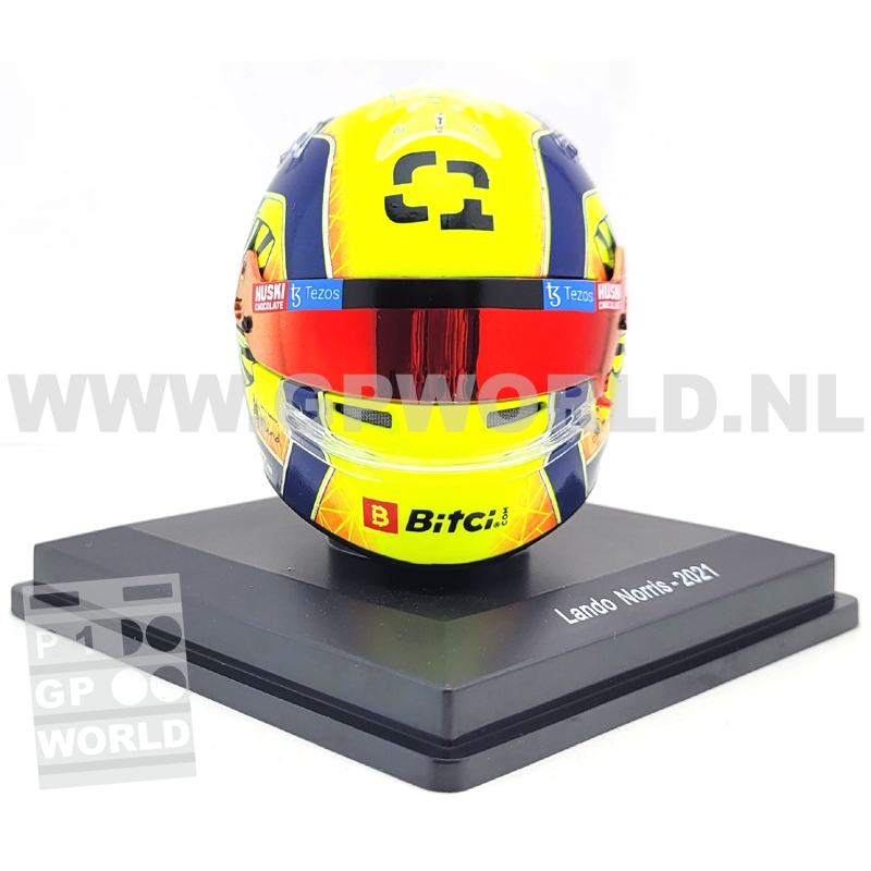 2021 helmet Lando Norris