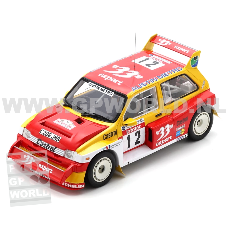 1986 MG Metro 6R4 #12 | Tour de Corse