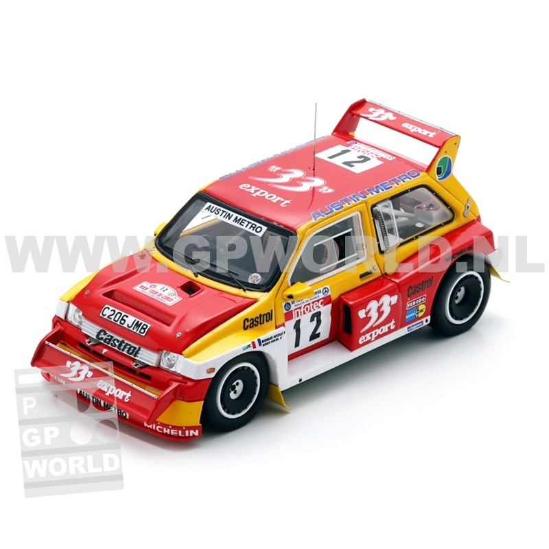 1986 MG Metro 6R4 #12 | Tour de Corse