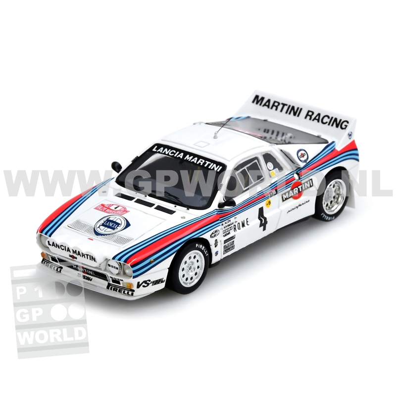 1983 Lancia 037 #4 | Rally Monte Carlo - 1/43 Spark Models
