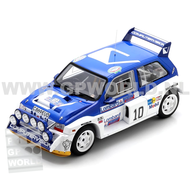 1985 MG Metro 6R4 #10 