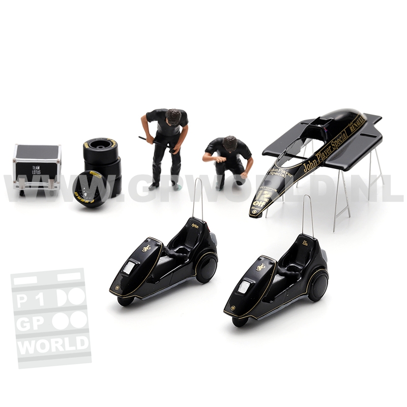 Lotus JPS Sinclar C5 Scooter Set