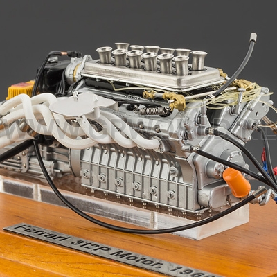 1969 Ferrari 312P Motor - 1/18 CMC Models - GPworld Racing Modelcars