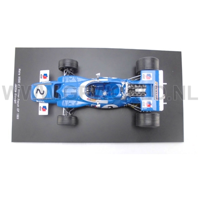 Figurine 1/18 Jackie Stewart F1 Tyrrell Matra 1971 - Minichamps / Spark / Vroom - Neuve
