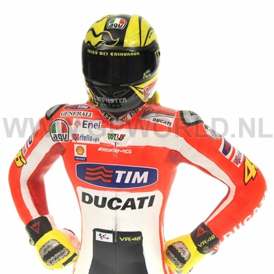 Minichamps 313060001 - figuur Valentino Rossi meisje (2 figuren) MotoGP 2006 - schaal 1/12 - voertuig in miniatuur