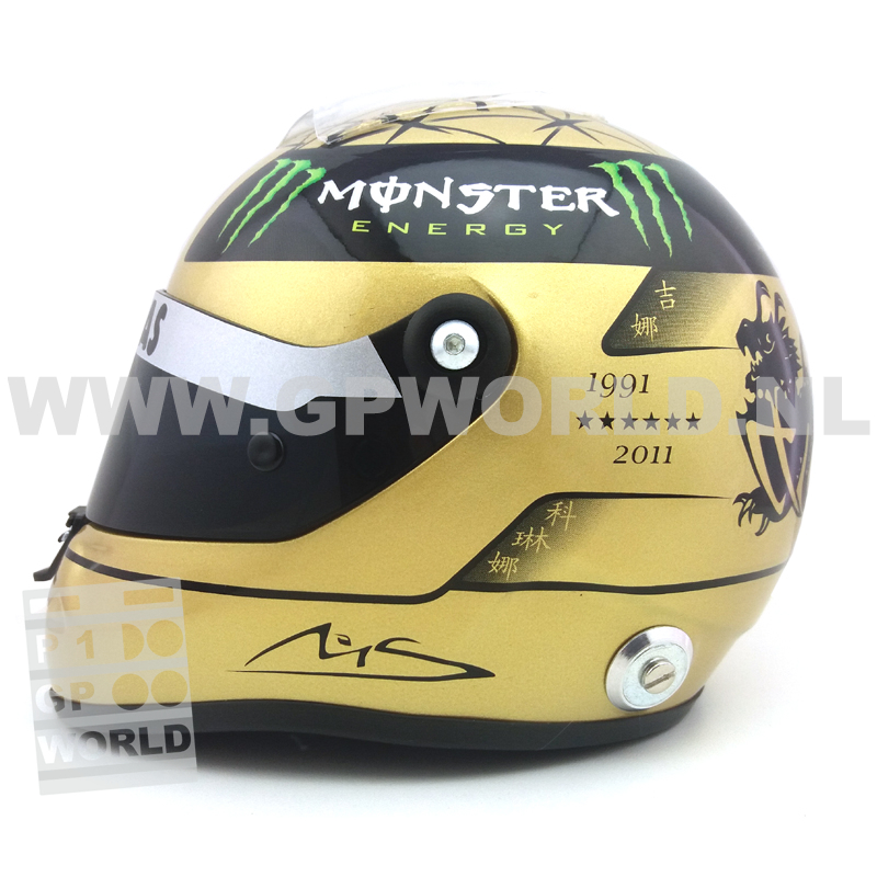 2011 helmet Michael Schumacher | Spa