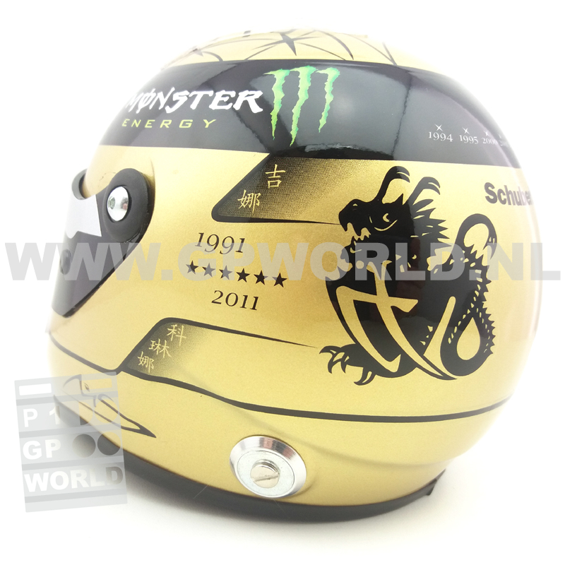 2011 helmet Michael Schumacher | Spa