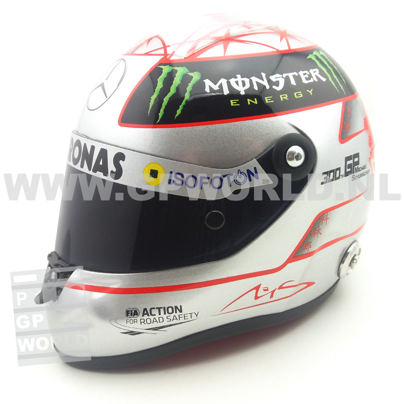 2012 Michael Schumacher helm | 300th GP