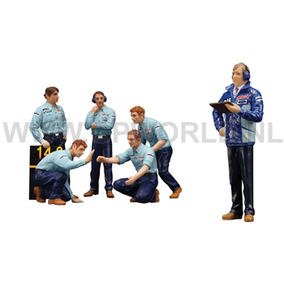 1976 Team Tyrrell pitcrew