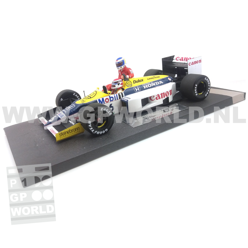 1986 Nelson Piquet / Keke Rosberg - 1/18 Minichamps Resin