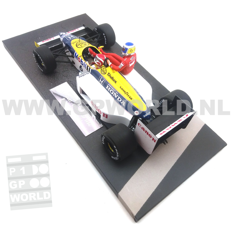 1986 Nelson Piquet / Keke Rosberg - 1/18 Minichamps Resin