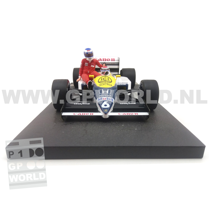 Figurine Keke Rosberg F1 1980 – Échelle 1/18 (Norev, Minichamps, Mattel, Etc.)